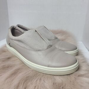 ECCO Soft 7 Slip On III Sneaker Cow Leather Womens Shoes Size 10.5